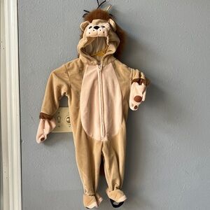 Miniwear Tan and Cream Lion Costume
